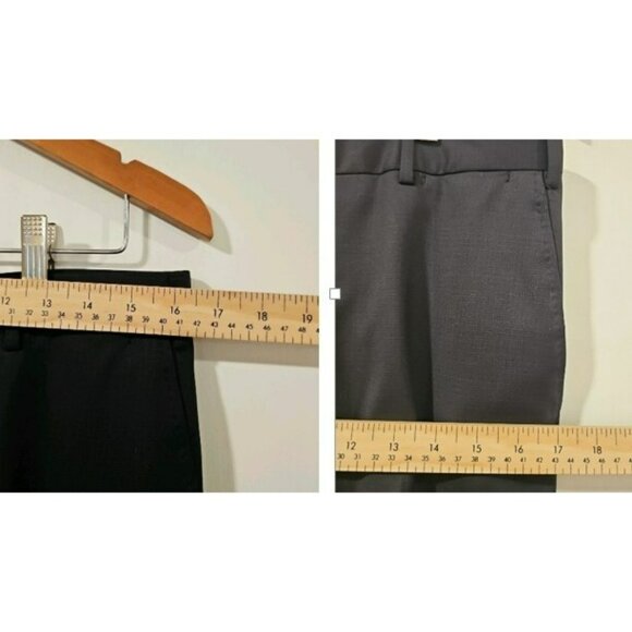 Pal Zileri Men's 2-pc Wool Suit MADE IN ITALY 35R Gray Black Check Sleek Preppy - Picture 16 of 16